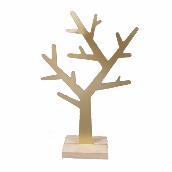 Romantische Baumform Schmuckständer Ohrring Halskette Halter Schmuck Hängeregal für Home Showcase